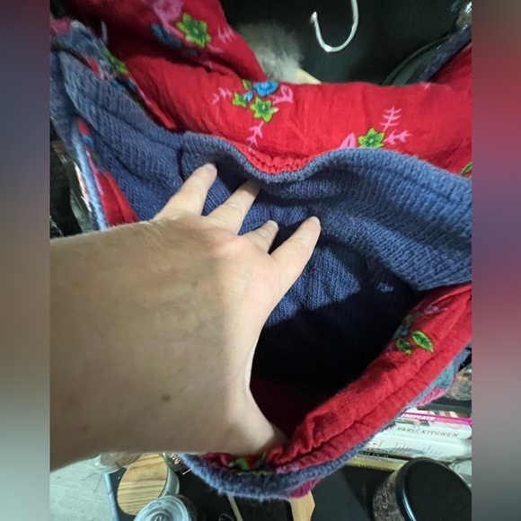 Handmade Sweater Knit Rainbow Messenger Bag - Picture 2 of 9